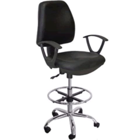 Silla Cajero Bayka Bi-piel